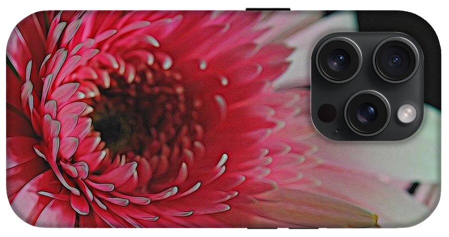 Pink Daisy Sideview #1 - Phone Case