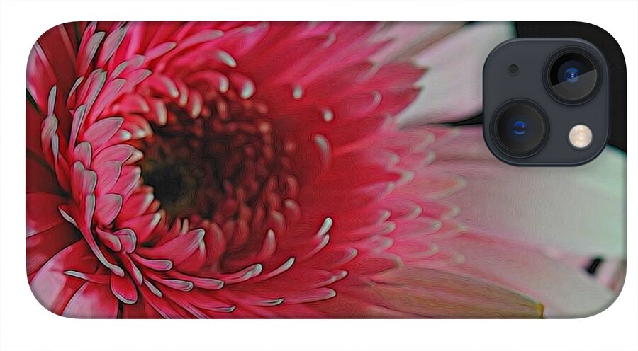 Pink Daisy Sideview #1 - Phone Case