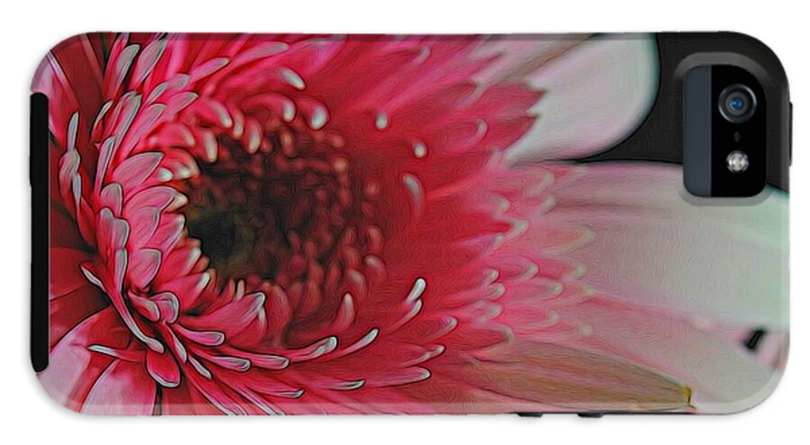 Pink Daisy Sideview #1 - Phone Case