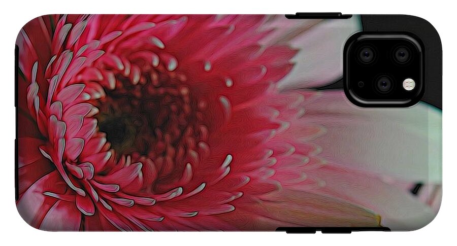 Pink Daisy Sideview #1 - Phone Case