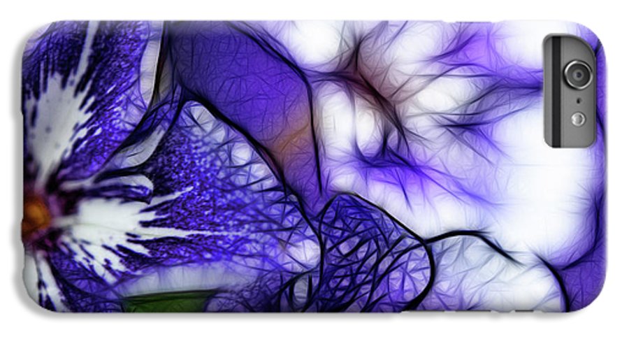 Purple and White Flowers #1 - Phone Case