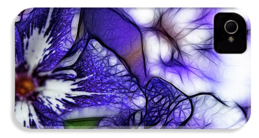 Purple and White Flowers #1 - Phone Case