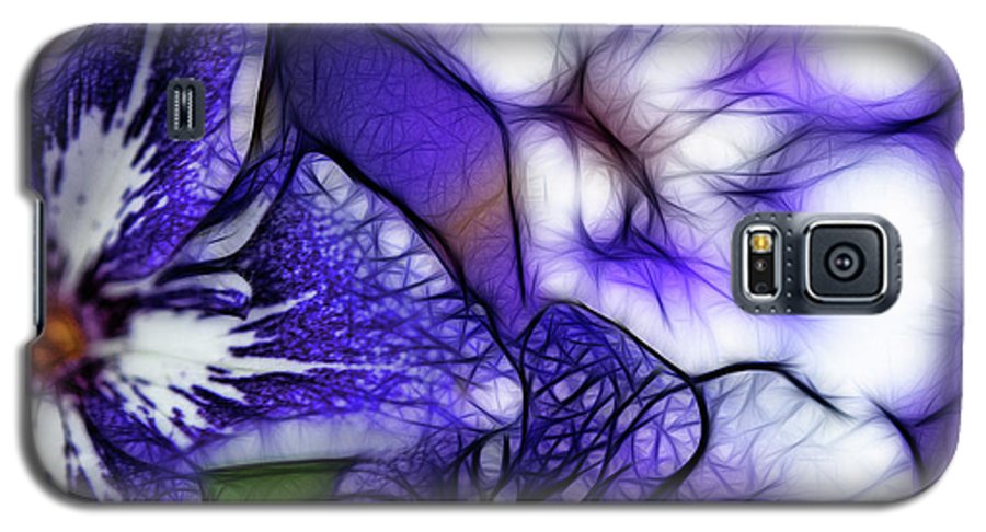 Purple and White Flowers #1 - Phone Case