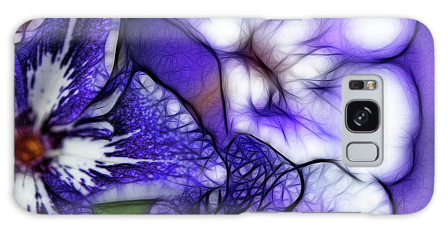 Purple and White Flowers #1 - Phone Case