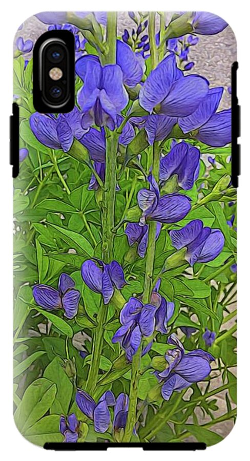 Purple Flowers #1 - Phone Case