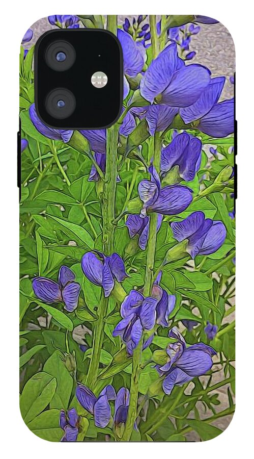 Purple Flowers #1 - Phone Case