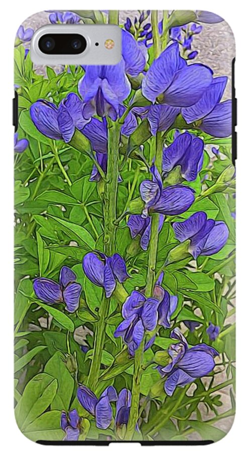 Purple Flowers #1 - Phone Case