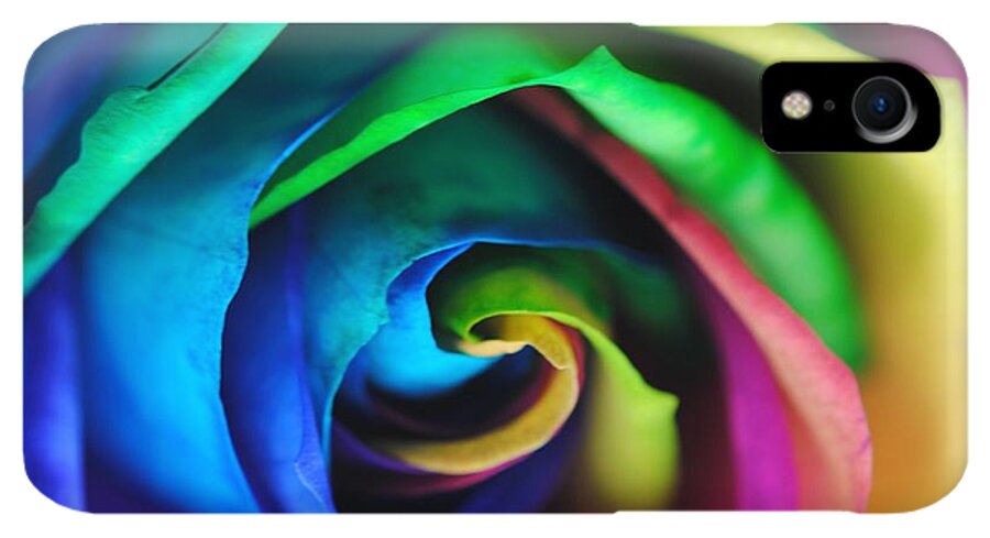 Rainbow Rose 17 #1 - Phone Case