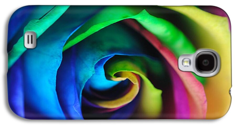 Rainbow Rose 17 #1 - Phone Case