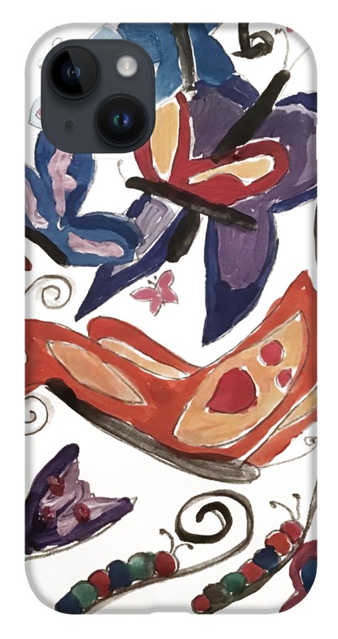 Watercolor Butterflies - Phone Case