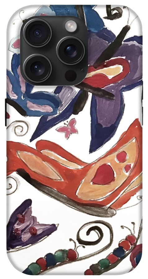 Watercolor Butterflies - Phone Case