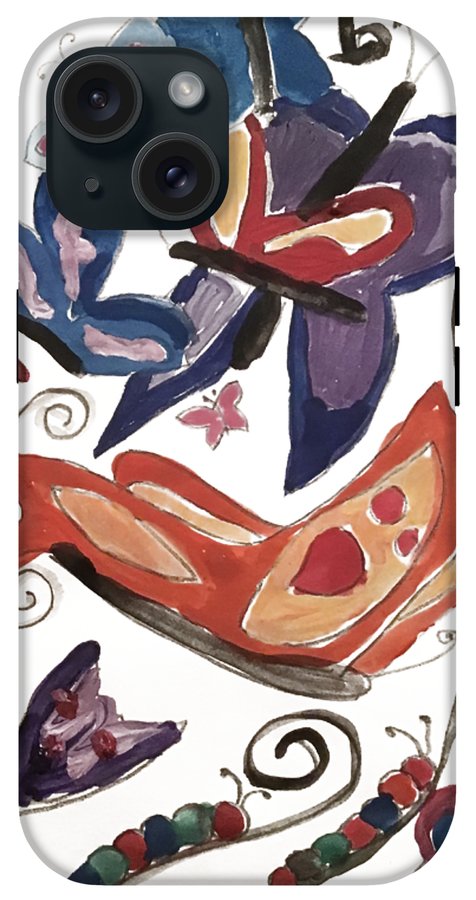 Watercolor Butterflies - Phone Case