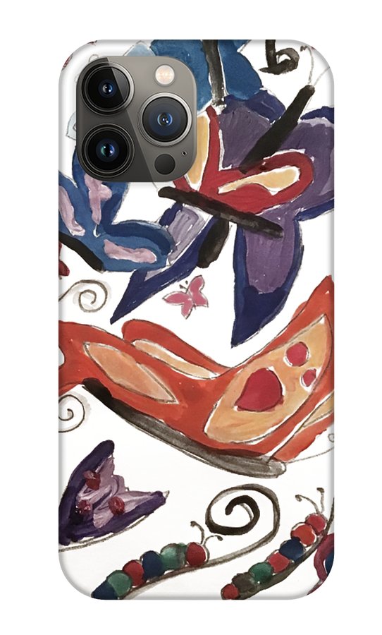 Watercolor Butterflies - Phone Case