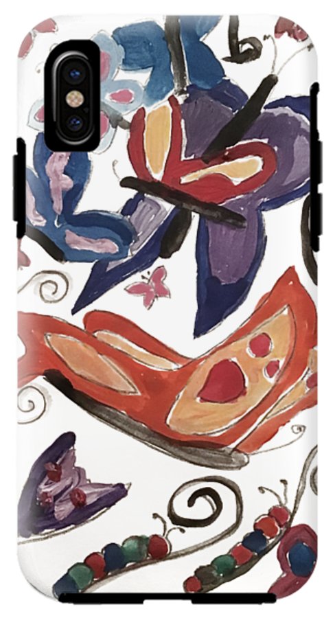 Watercolor Butterflies - Phone Case