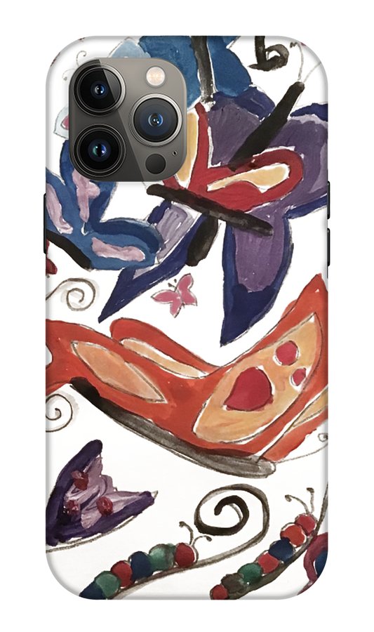 Watercolor Butterflies - Phone Case