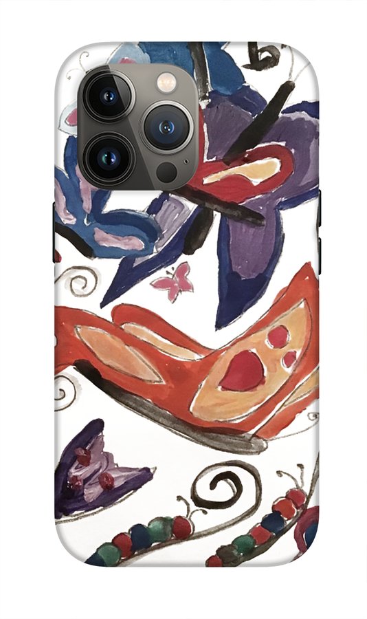 Watercolor Butterflies - Phone Case