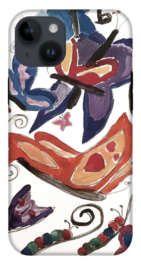 Watercolor Butterflies - Phone Case
