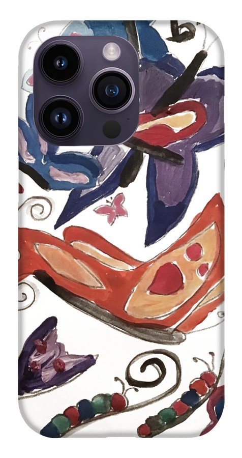 Watercolor Butterflies - Phone Case
