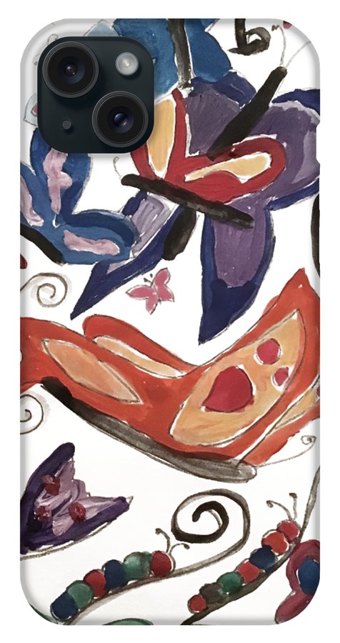 Watercolor Butterflies - Phone Case
