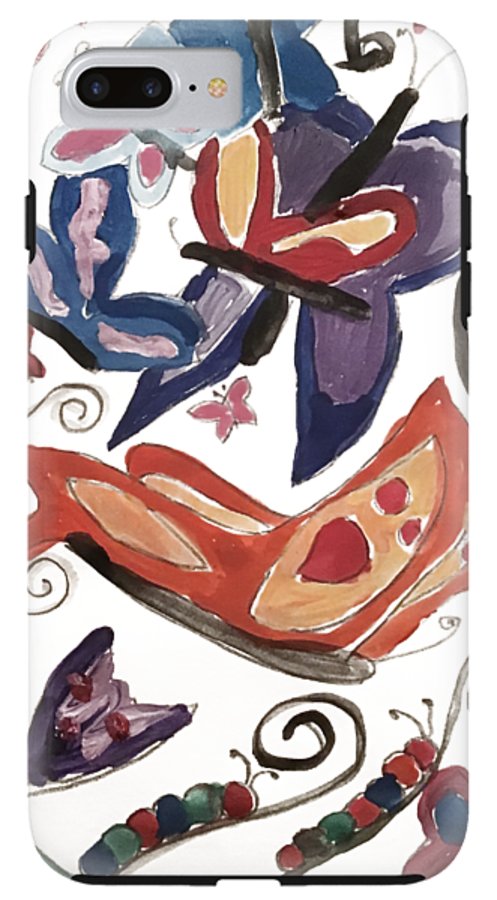 Watercolor Butterflies - Phone Case