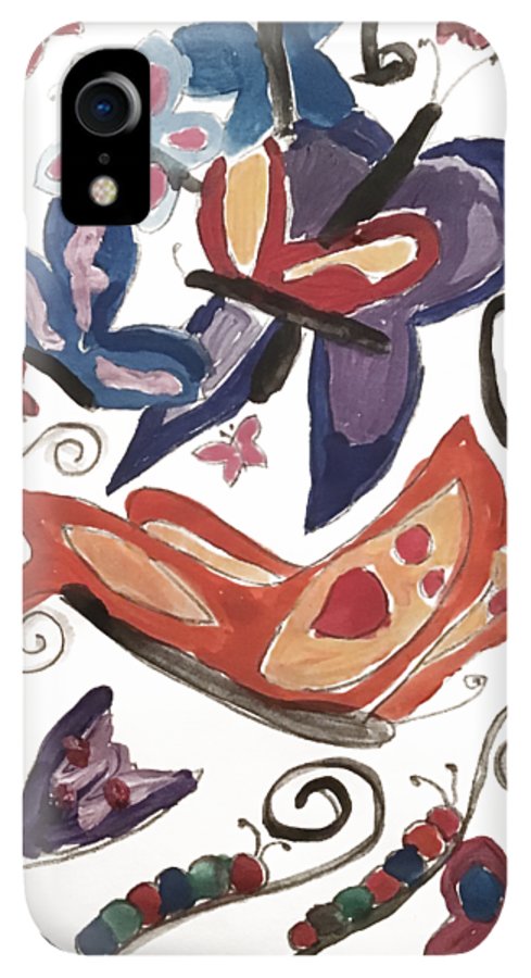 Watercolor Butterflies - Phone Case