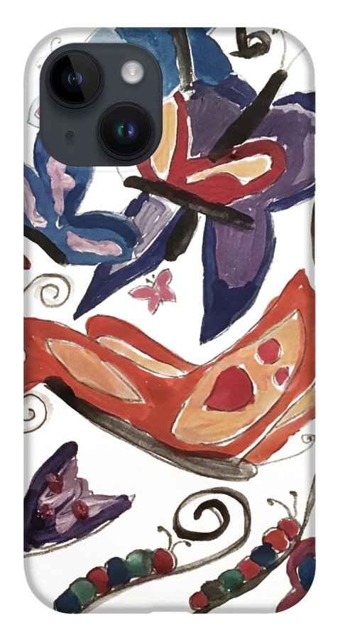 Watercolor Butterflies - Phone Case