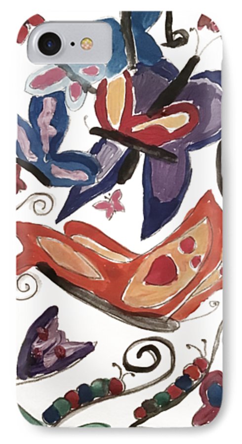 Watercolor Butterflies - Phone Case