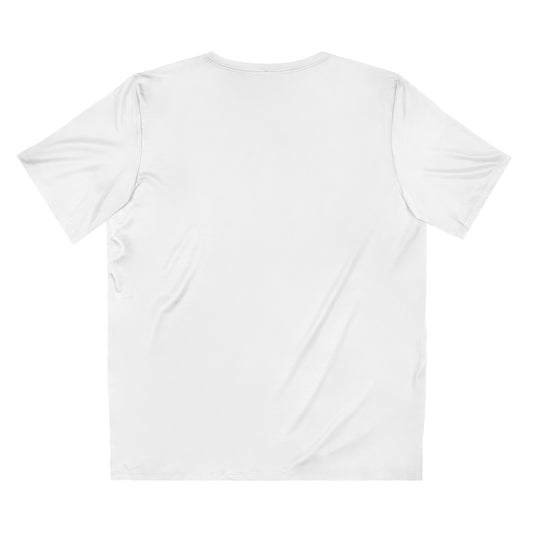 Christmas Cat on The Moon Unisex AOP Cut & Sew T-Shirt