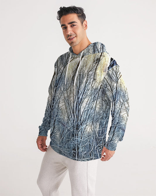 4 Oclock Winter Landscape Men's Hoodie