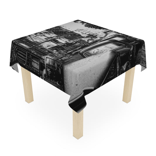 Paris Street 1967 Tablecloth