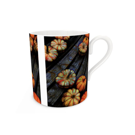 Fall Colorful gourds Bone China Mug