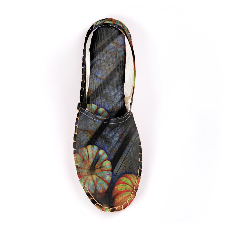 Fall Colorful Gourds Espadrilles