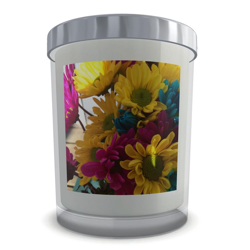 Raw Flowers 2 Scented Candle