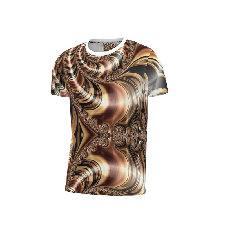 Chocolate Fractal Swirl T-shirt
