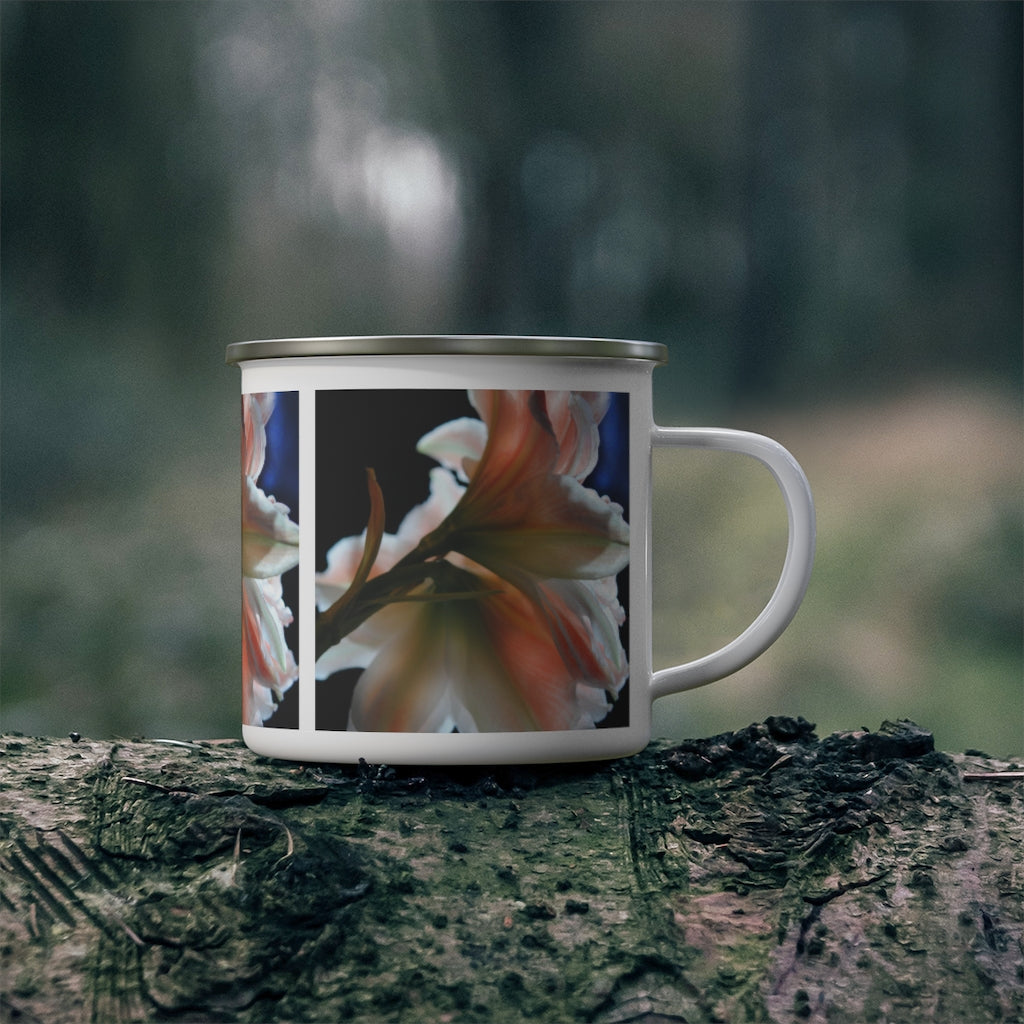 Amaryllis In The Light Enamel Camping Mug