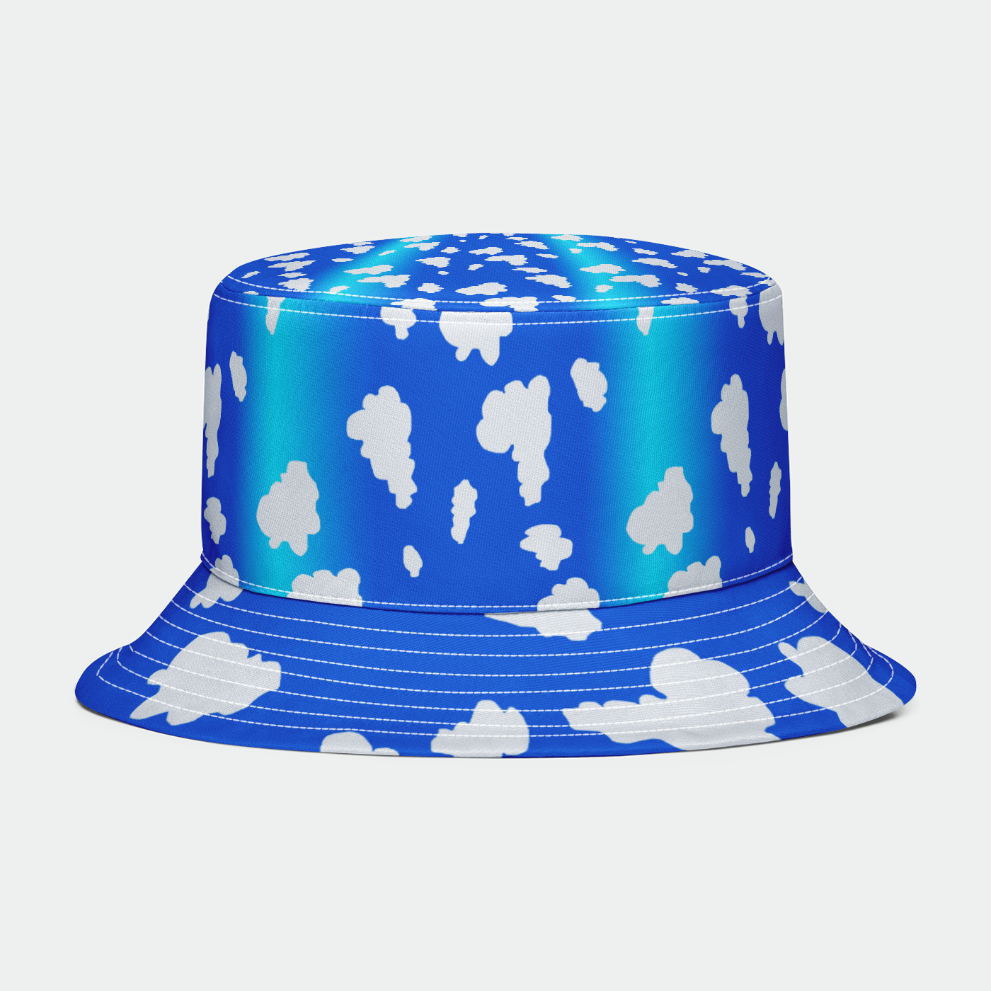 Clouds Pattern Bucket Hat