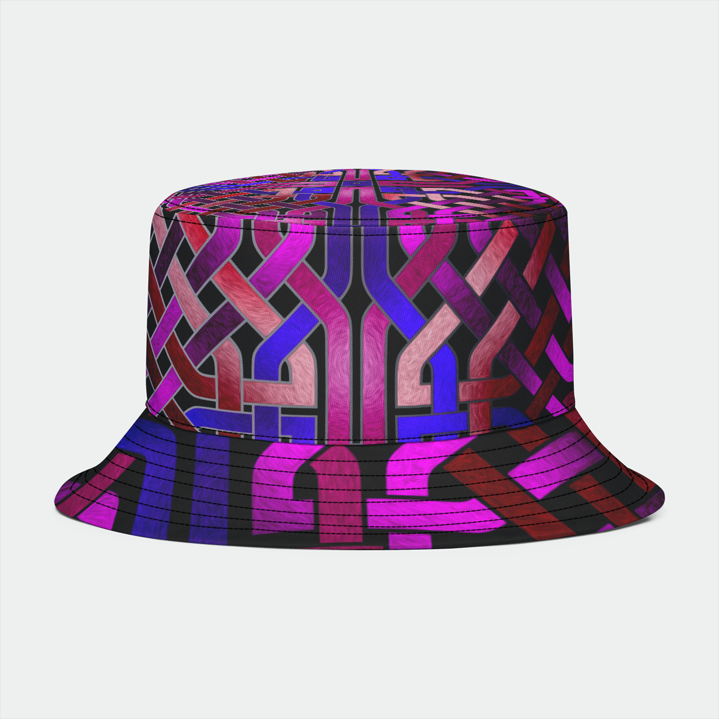 Pink Celtic Knot Bucket Hat