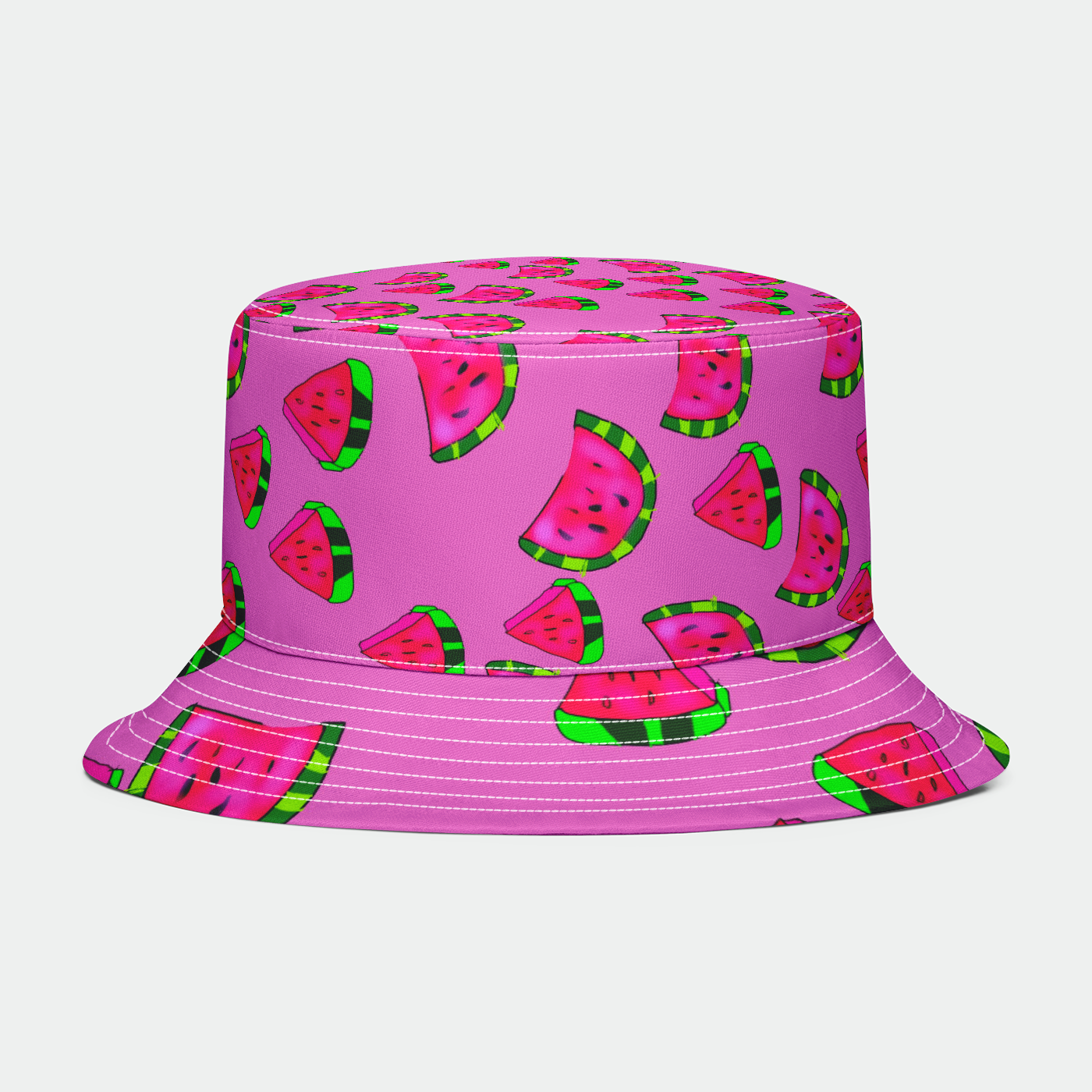 Watermelon Pattern Bucket Hat