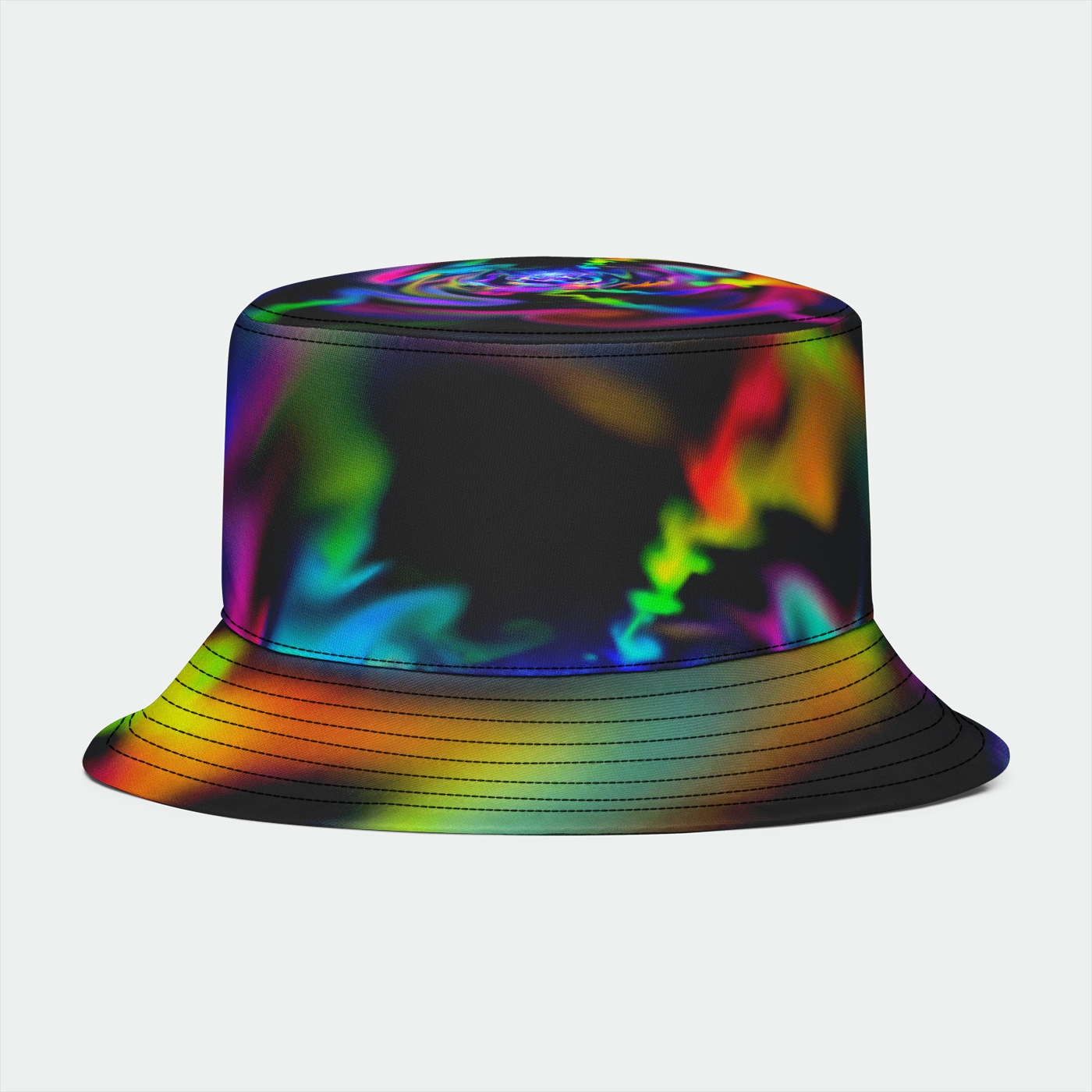Soft Blend Color Swirl Bucket Hat