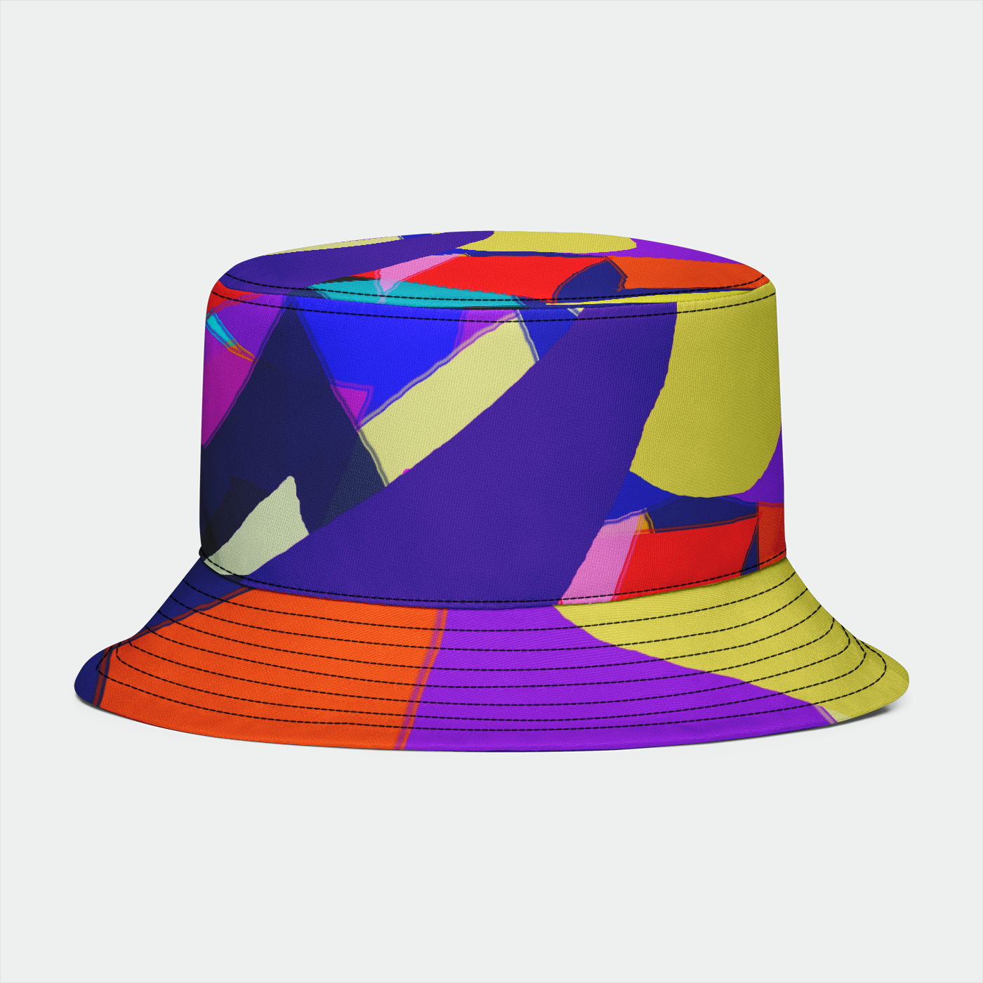 Triangles Abstract Bucket Hat