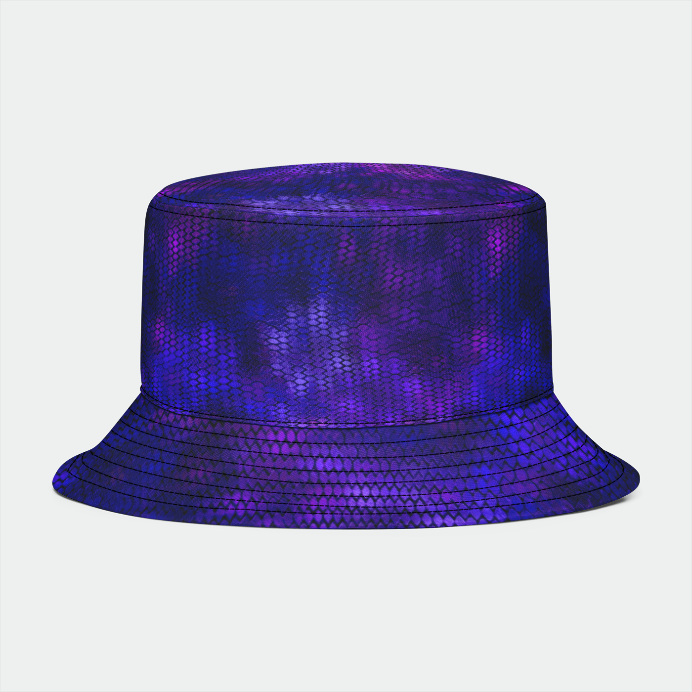 Purple Dragon Scales Bucket Hat