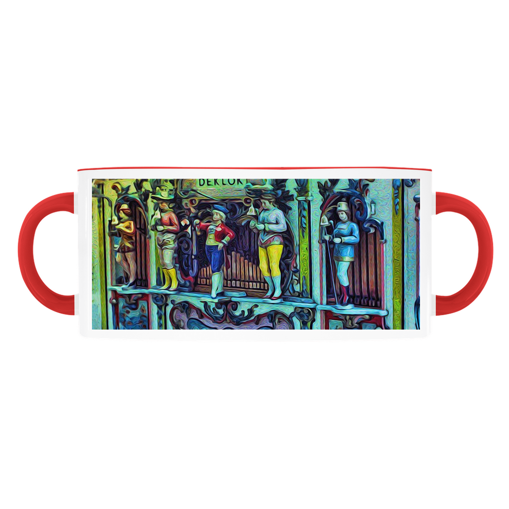 Vintage Travel Music Cart at Netherlands Accent Mugs