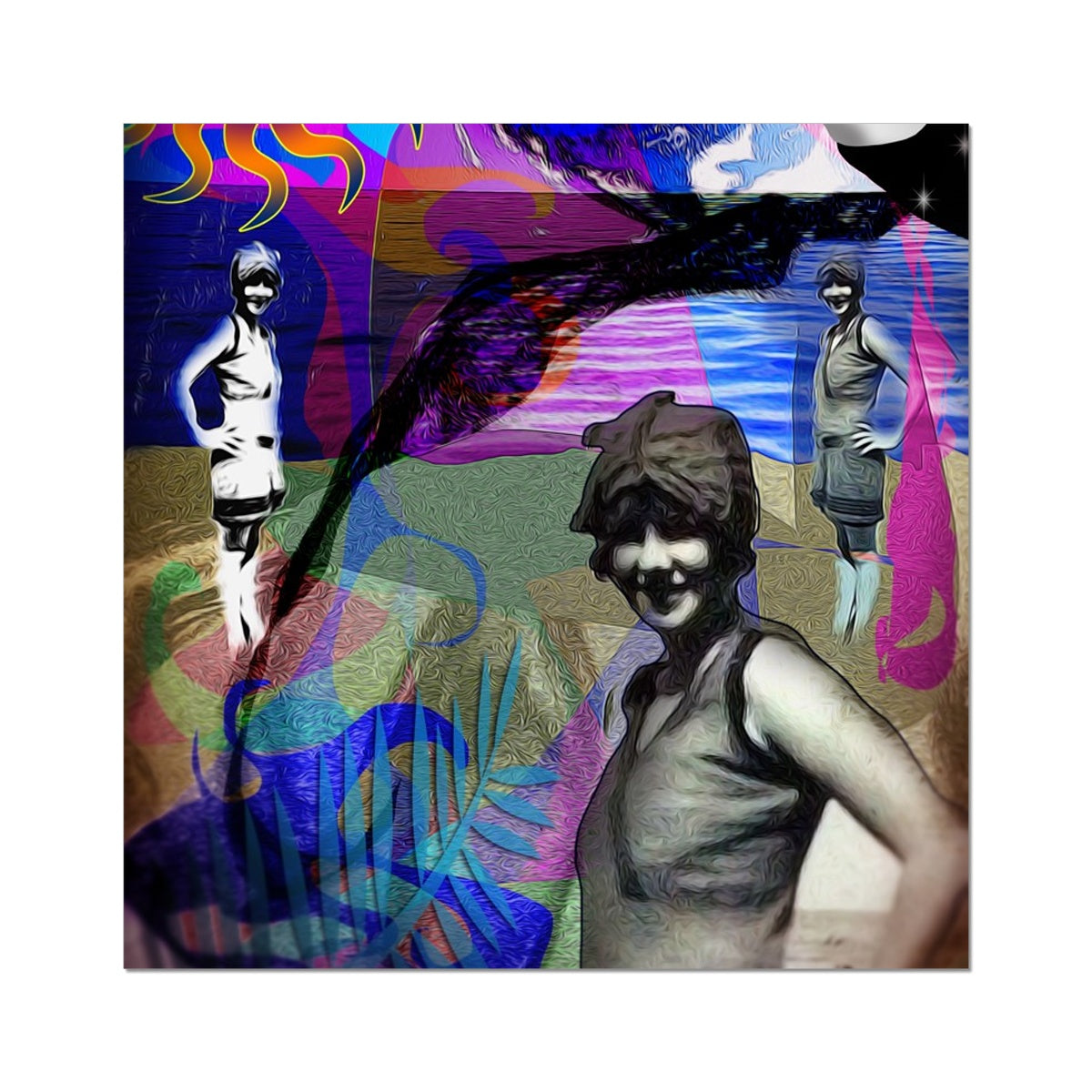 The Swimmer Hahnemühle German Etching Print