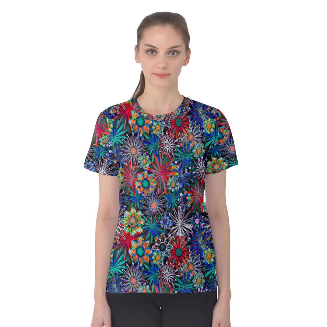 Daisy Garden Women's Cotton Tee