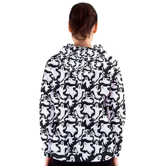 Ghosts Women's Zipper Hoodie