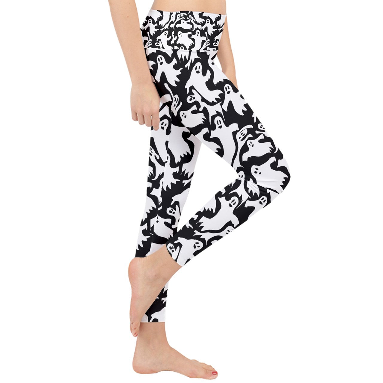 Ghosts Lightweight Velour Classic Yoga Leggings
