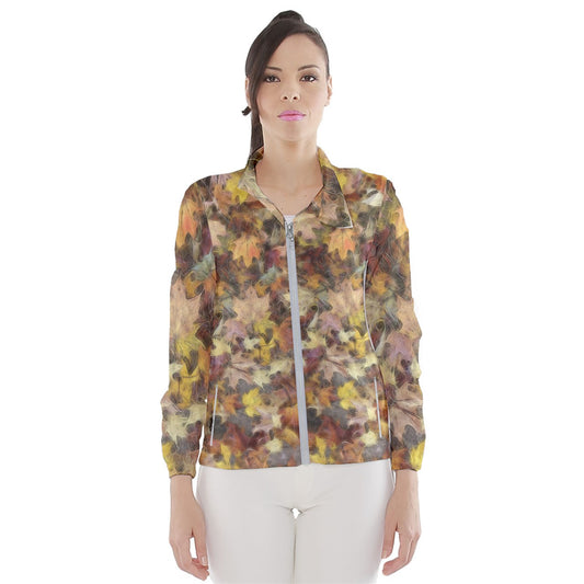 Late October Leaves Light Women's Windbreaker
