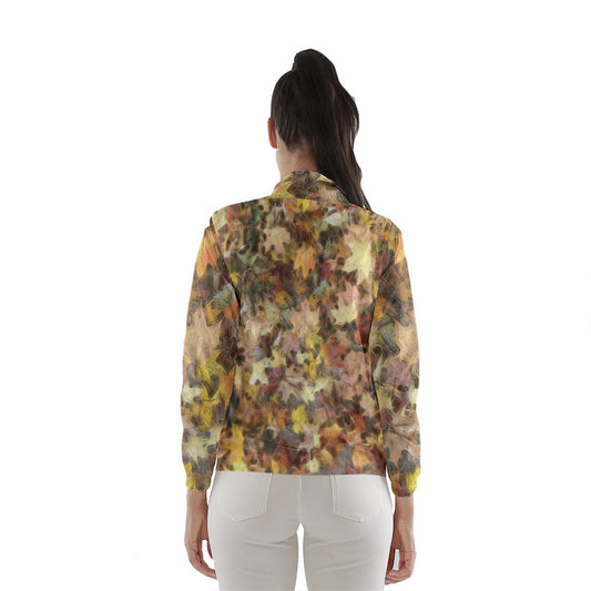 Late October Leaves Light Women's Windbreaker