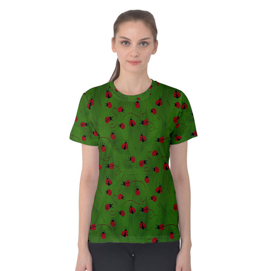 Ladybugs  Women's Cotton Tee