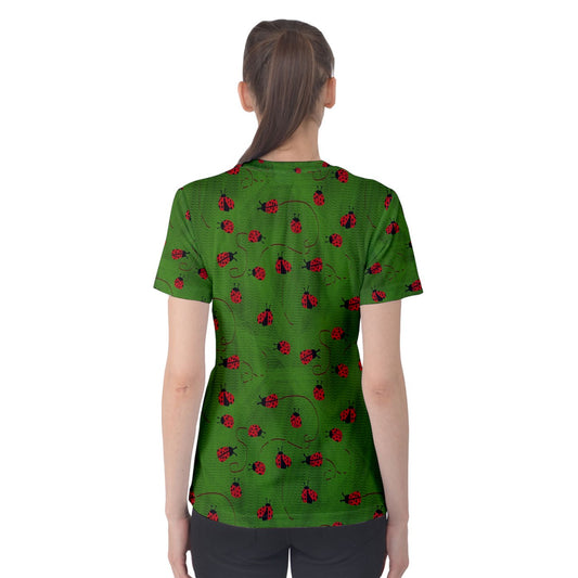 Ladybugs  Women's Cotton Tee